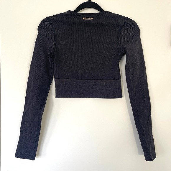 Lorna Jane $76 Tempo Ribbed‎ Seamless Long Sleeve Top Size Small Athletic Top - Picture 5 of 9